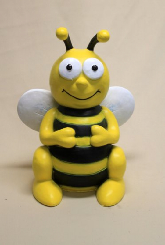 Biene sitzend, H 46 cm